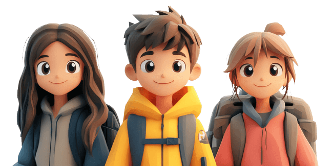 Students learning to code